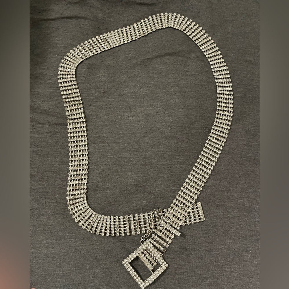 Rhinestone belt